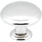 Elements 1-3/16" Diameter Polished Chrome Gatsby Cabinet Mushroom Knob 3940-PC - alternate 1